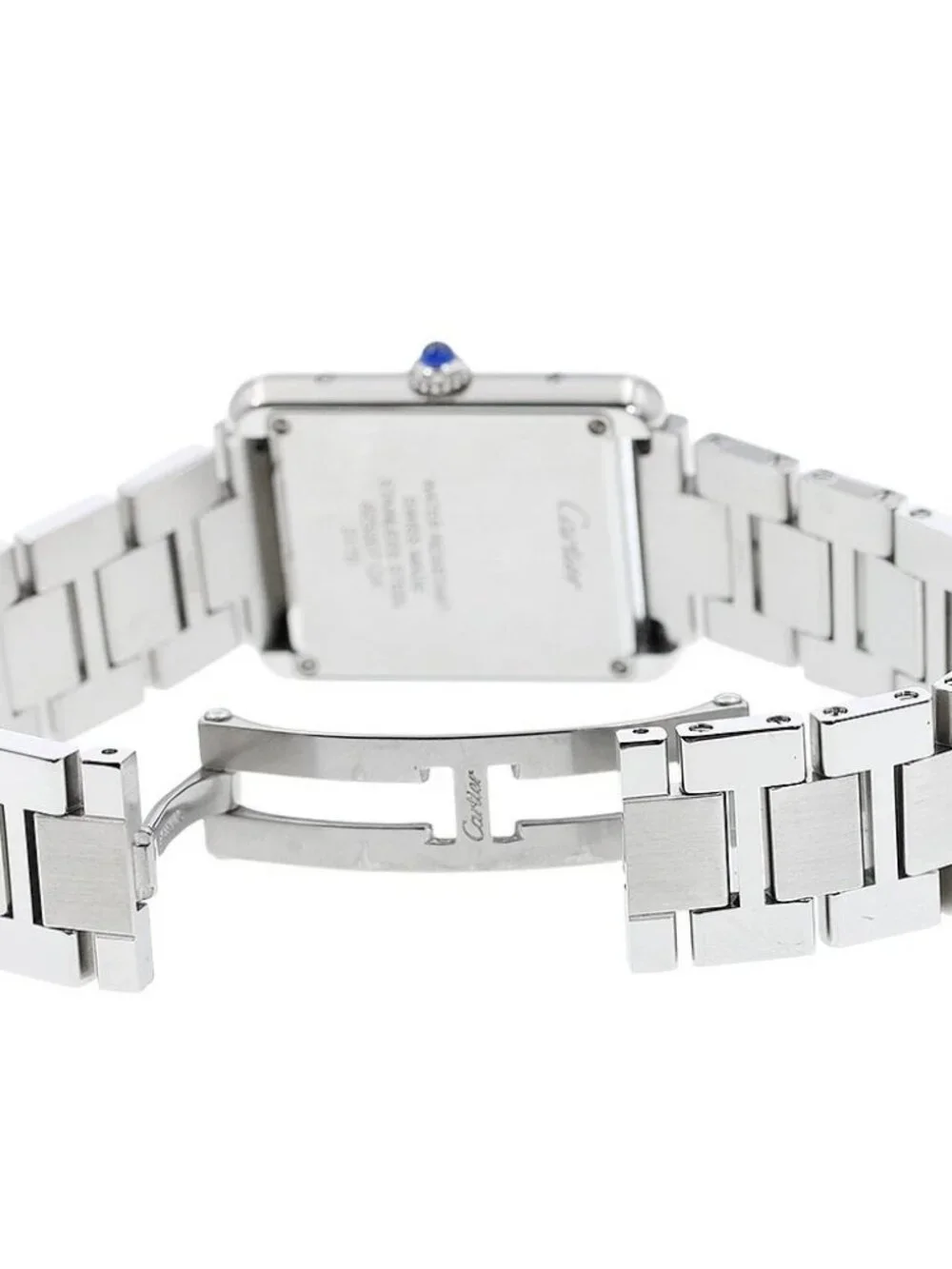 CARTIER Tank solo SM Silver Dial Quartz Ladies Watch_960426